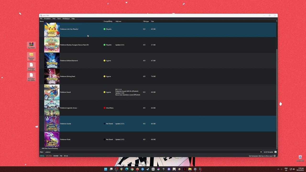 How to Fully Optimize & Play Pokémon Scarlet and Violet on Yuzu PC