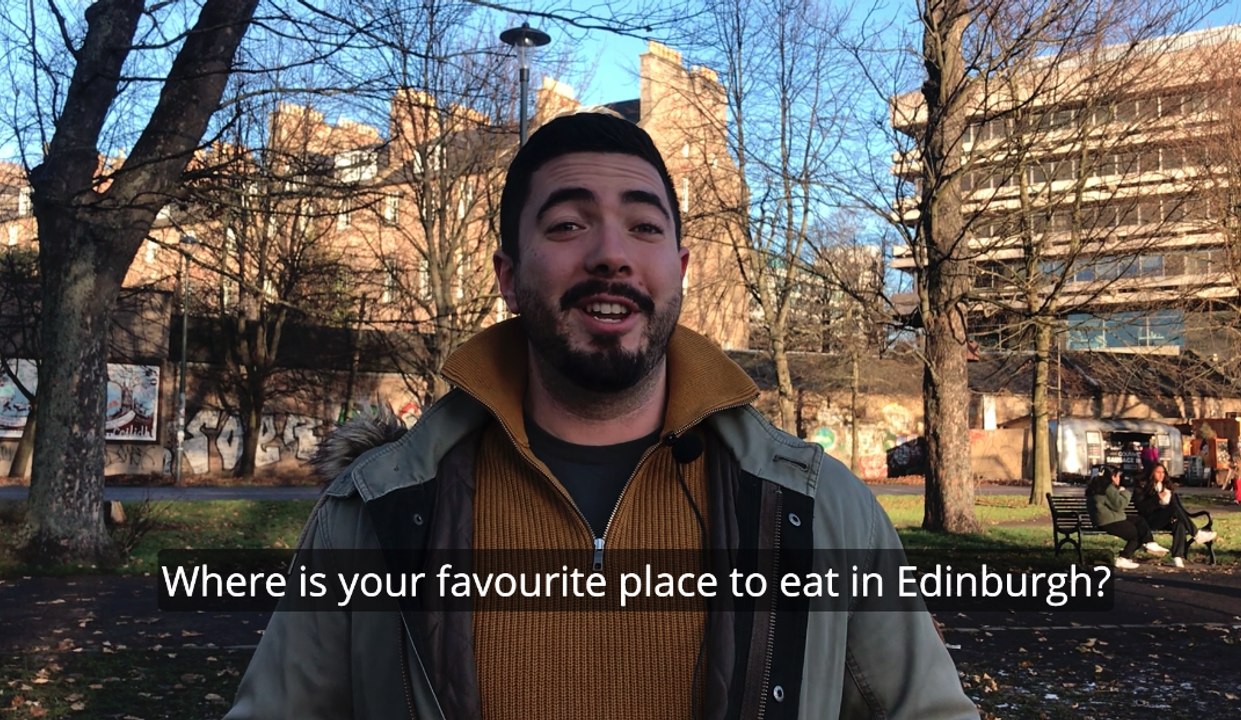 Where is your favourite place to eat out in Edinburgh?