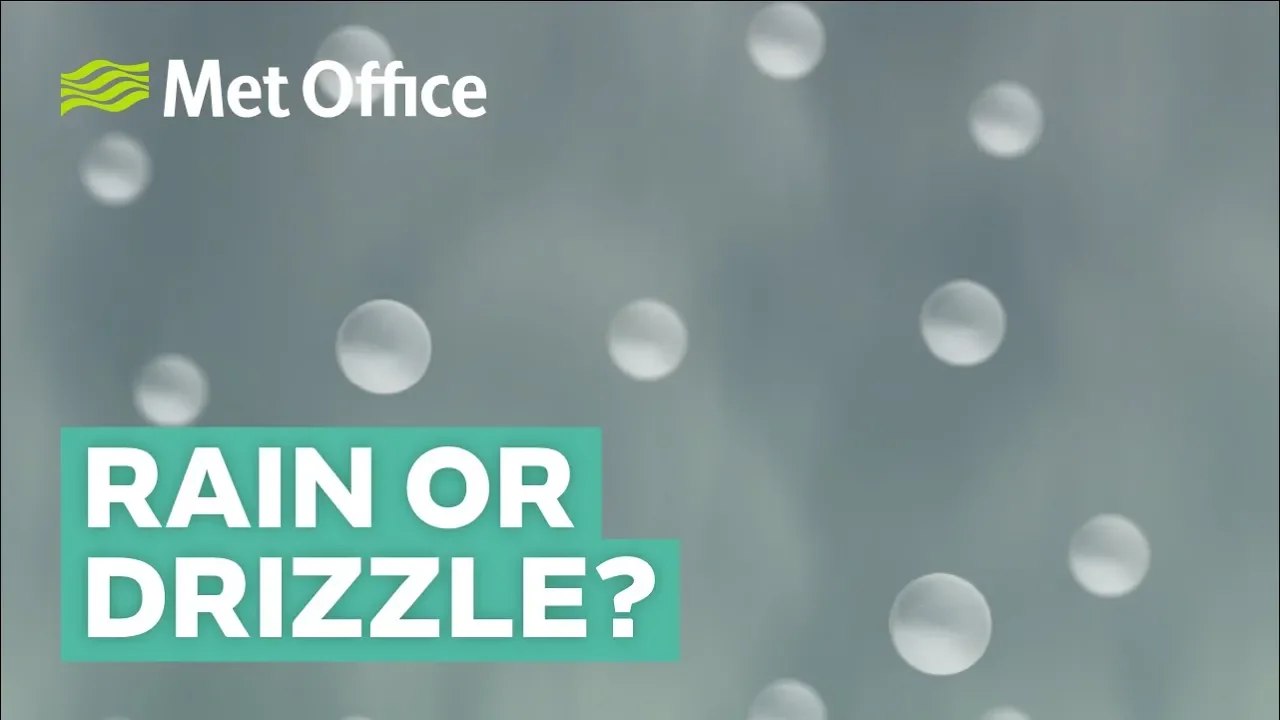 What is the difference between rain and drizzle?