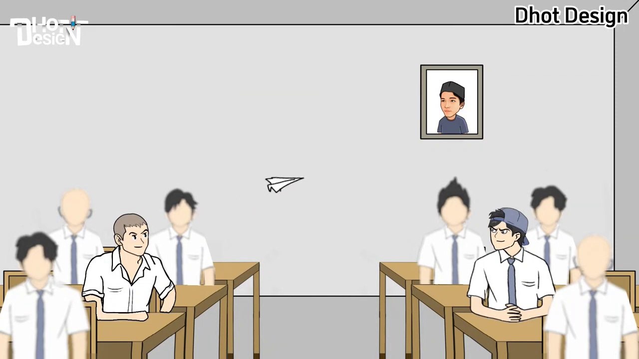 PESAWAT KERTAS Animasi Sekolah