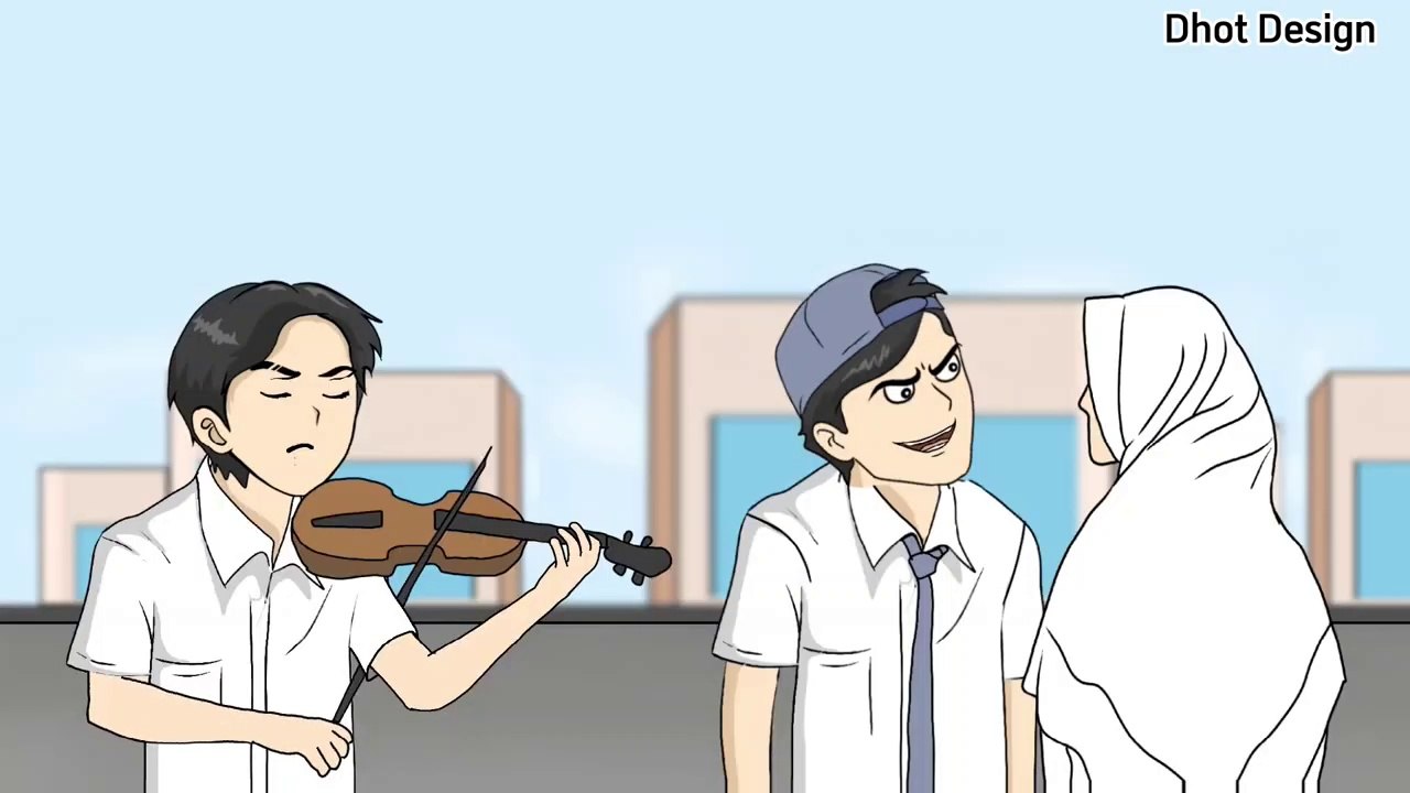 KETEMU ROHIM DIJALAN Animasi Sekolah