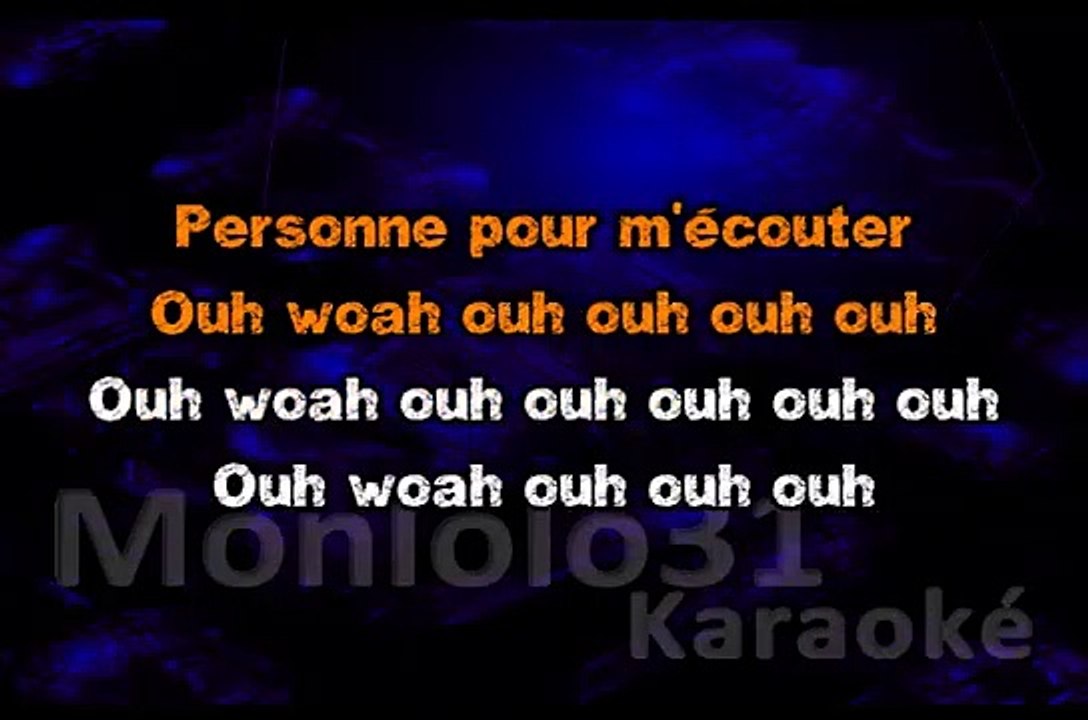 KARAOKE Gims - Maintenant
