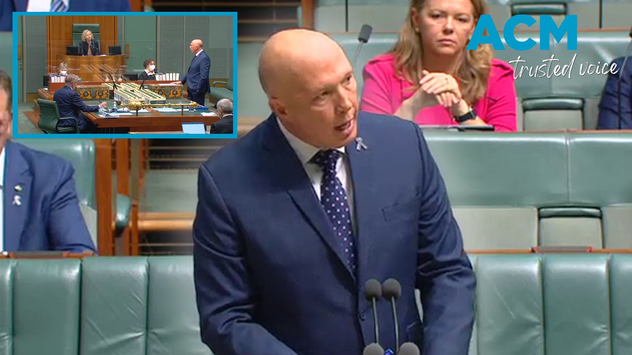 Peter Dutton continually misgenders Deputy Speaker Sharon Claydon
