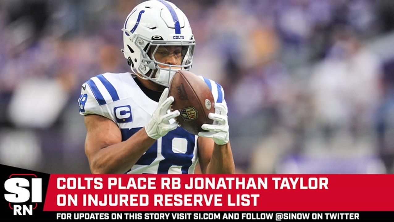 Colts Place Jonathan Taylor on IR, Will Miss Rest of Season
