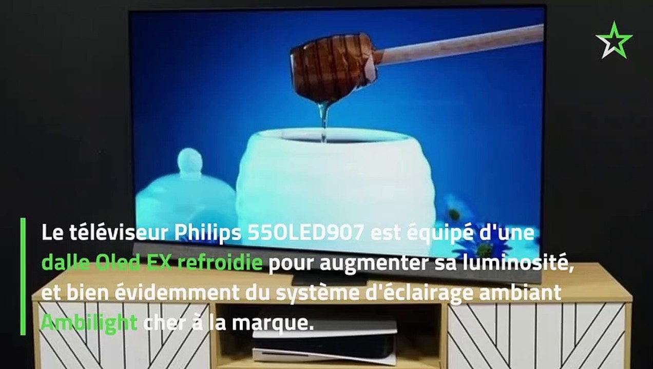 Test du Philips 55OLED907 : le meilleur téléviseur OLED Ambilight