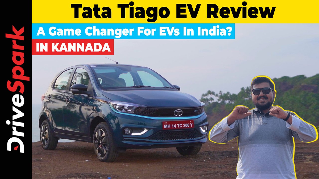 Tata Tiago EV KANNADA Review by Punith Bharadwaj | Range 315KM | Car Reviews In Kannada