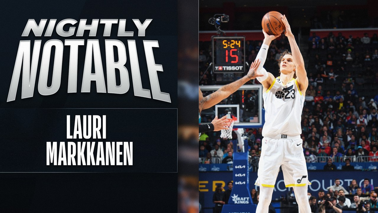 Nightly Notable: Lauri Markkanen | Dec. 20