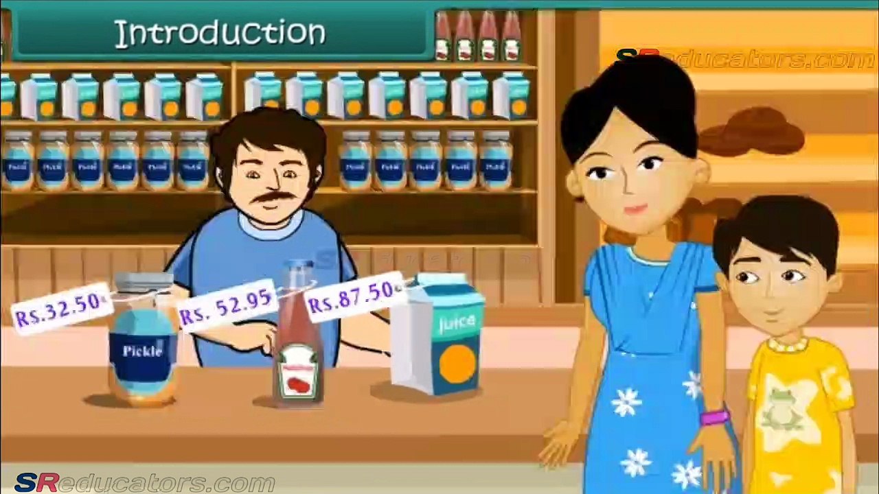 CLASS 6 MATHS APPLICATION OF DECIMALS