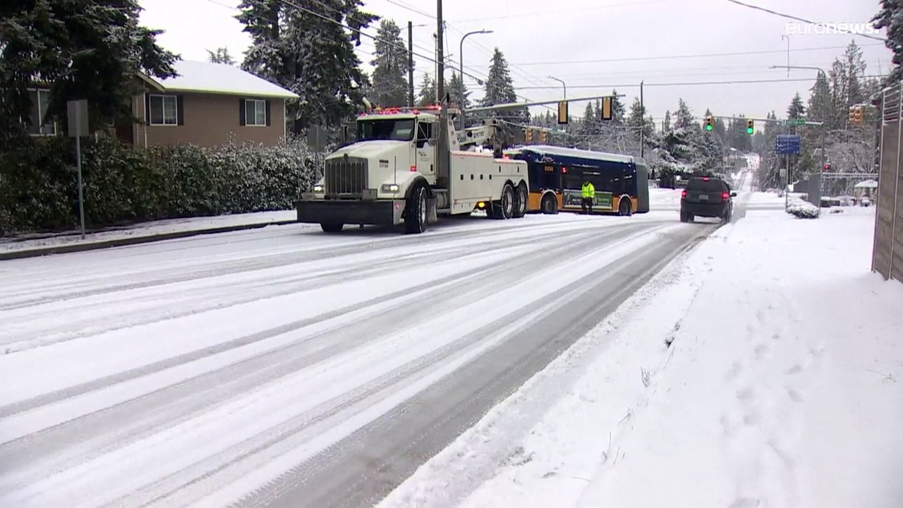На США надвигается "взрывной циклон"