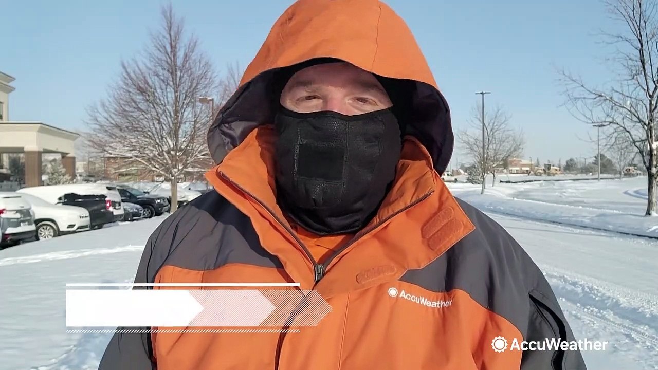 Bitterly cold air in Colorado