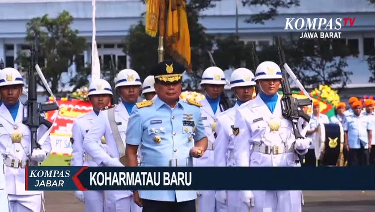 KASAU Lantik KOHARMATAU Baru Di Lanud Husein