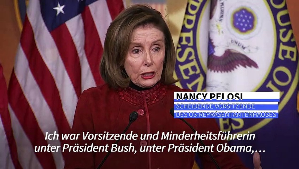 Pelosi nennt Trump "Wie-heißt-er-noch-mal?"