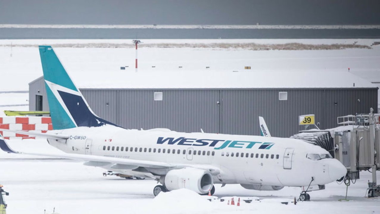 Flights cancelled across Canada as winter storm sweeps country