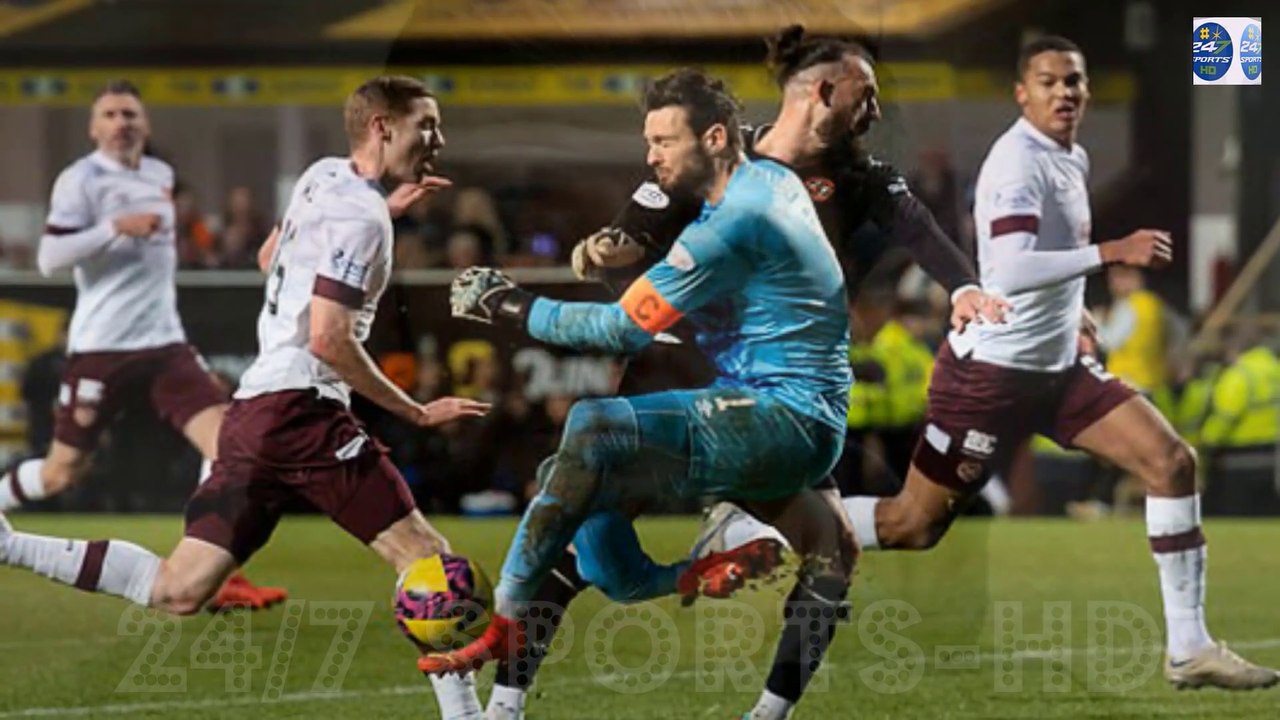 Dundee United 2-2 Hearts: Craig Gordon horror injury overshadows game as Lawrence Shankland nicks draw