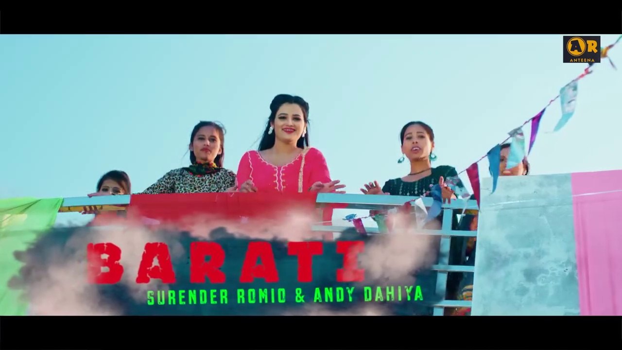 Barati (Dj Song Official Video)  Surender Romio & Mannu Pahari & Muskan Yadav Haryanvi Dj Song 2022