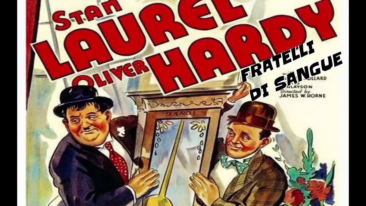 STANLIO E OLLIO A COLORI - Fratelli di Sangue (STAN LAUREL e OLIVER HARDY)