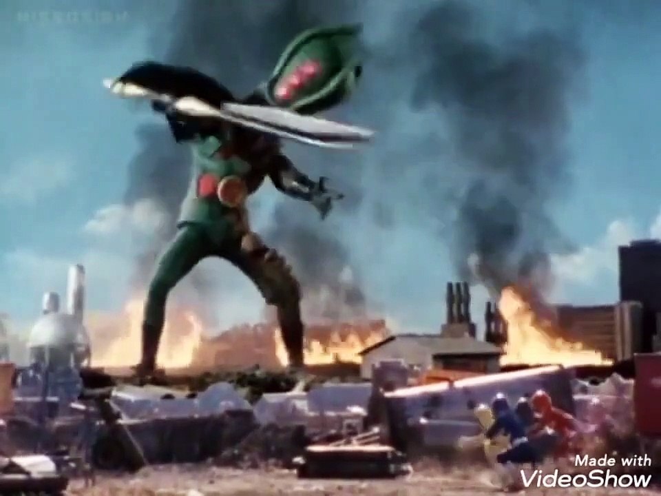 Denshi Sentai Denziman all Vader Clan Monsters Grow (ENG SUB)