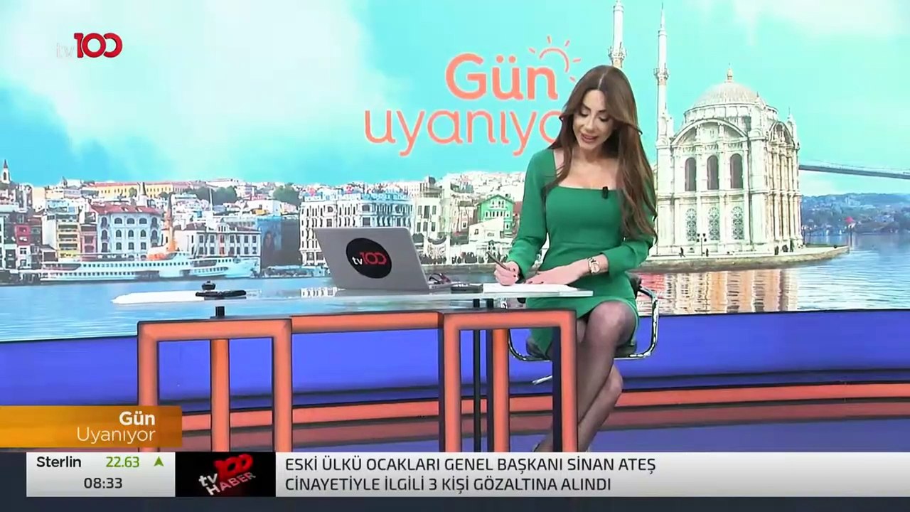 Ela Rumeysa Cebeci bacak canli tv100