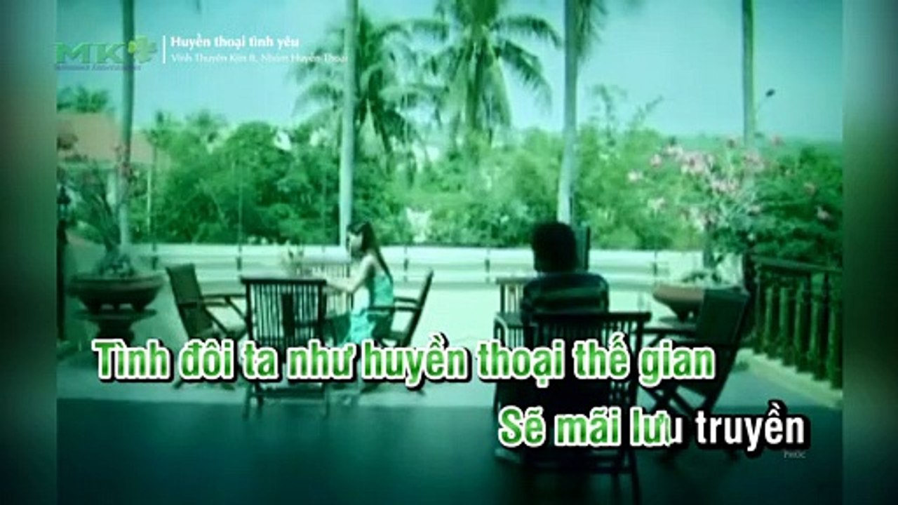 Huyền Thoại Tình Yêu Karaoke - Vĩnh Thuyên Kim ft. Huyền Thoại