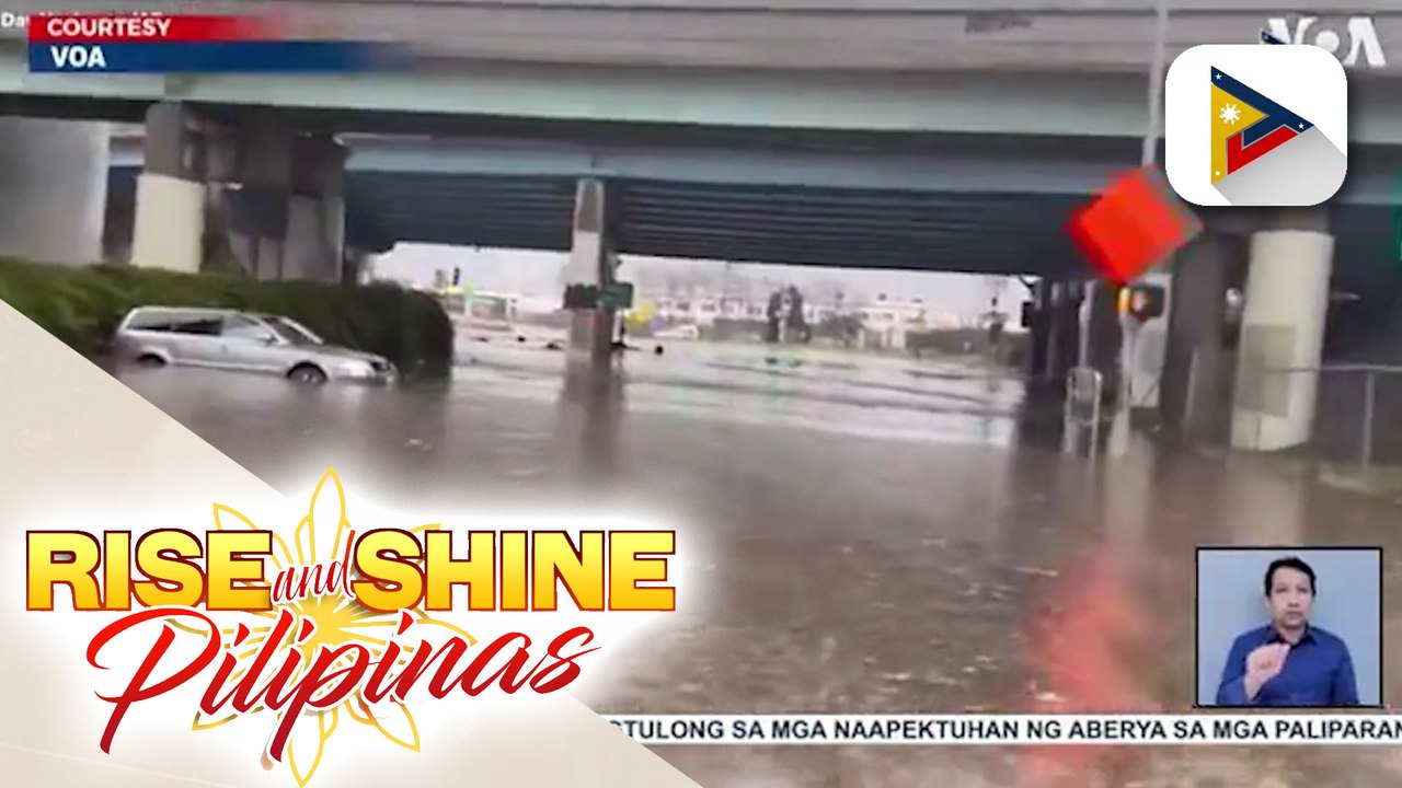 Malaking bahagi ng San Francisco, California, lubog sa baha