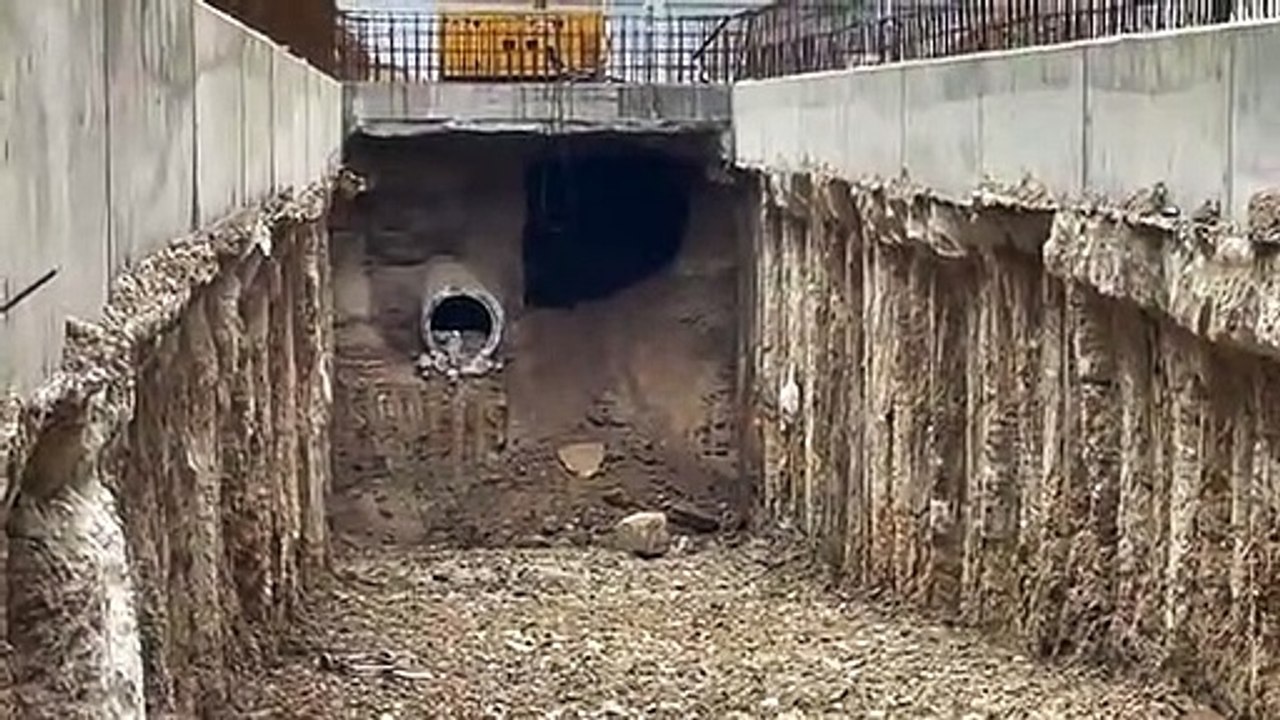 Obras túnel de Panaderos