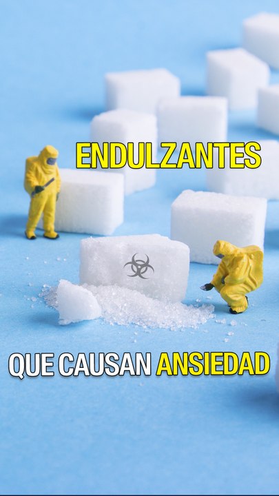 El aspartamo no sólo endulza, también causa ansiedad