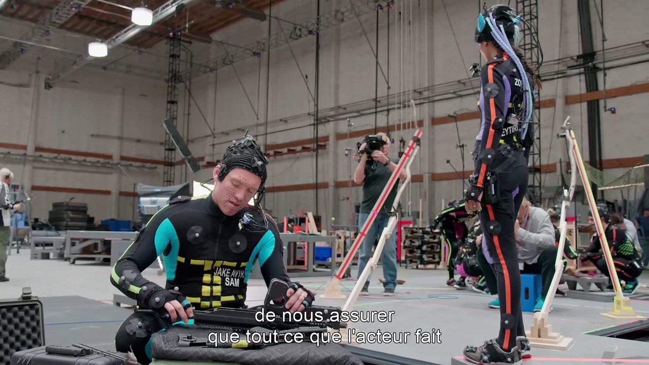 Avatar La voie de l’eau Film Making Of