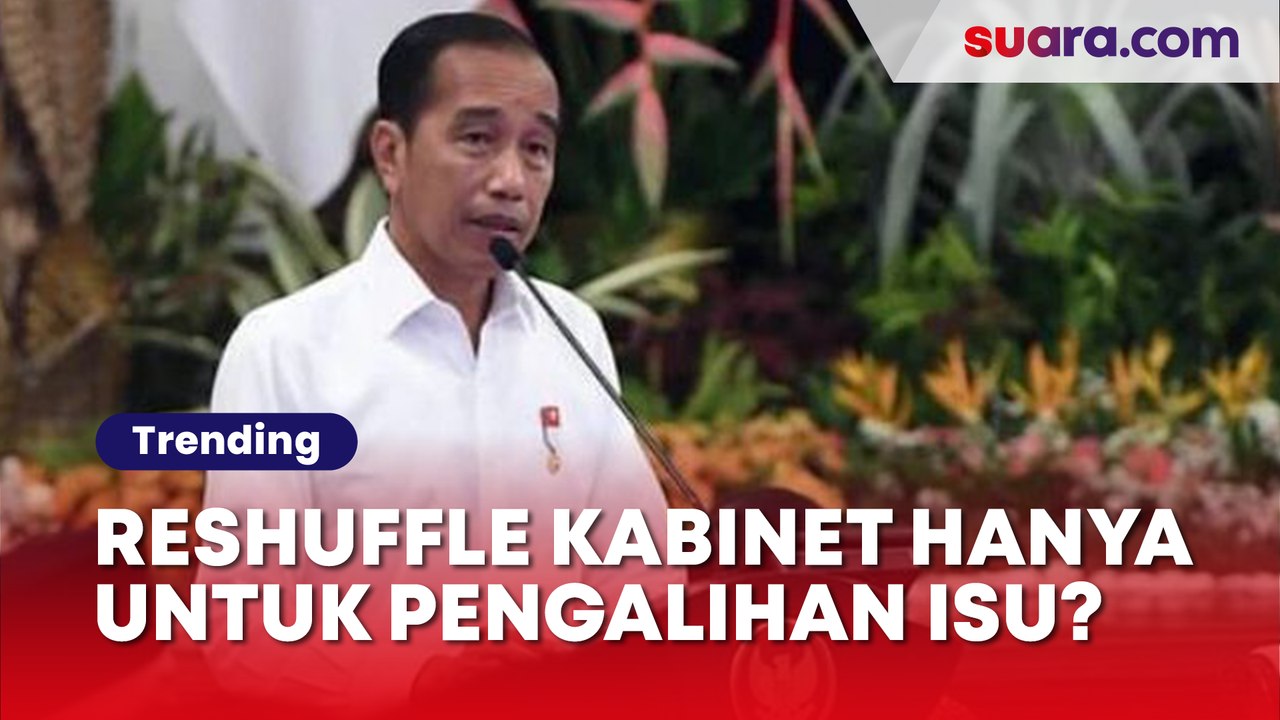 'Jokowi Maunya Apa?' Pengamat Duga Reshuffle Kabinet Hanya untuk Alihkan Isu Perppu Cipta Kerja