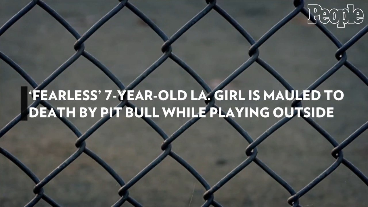 'Fearless' 7-Year-Old La. Girl Is Mauled to Death by Pit Bull While Playing Outside