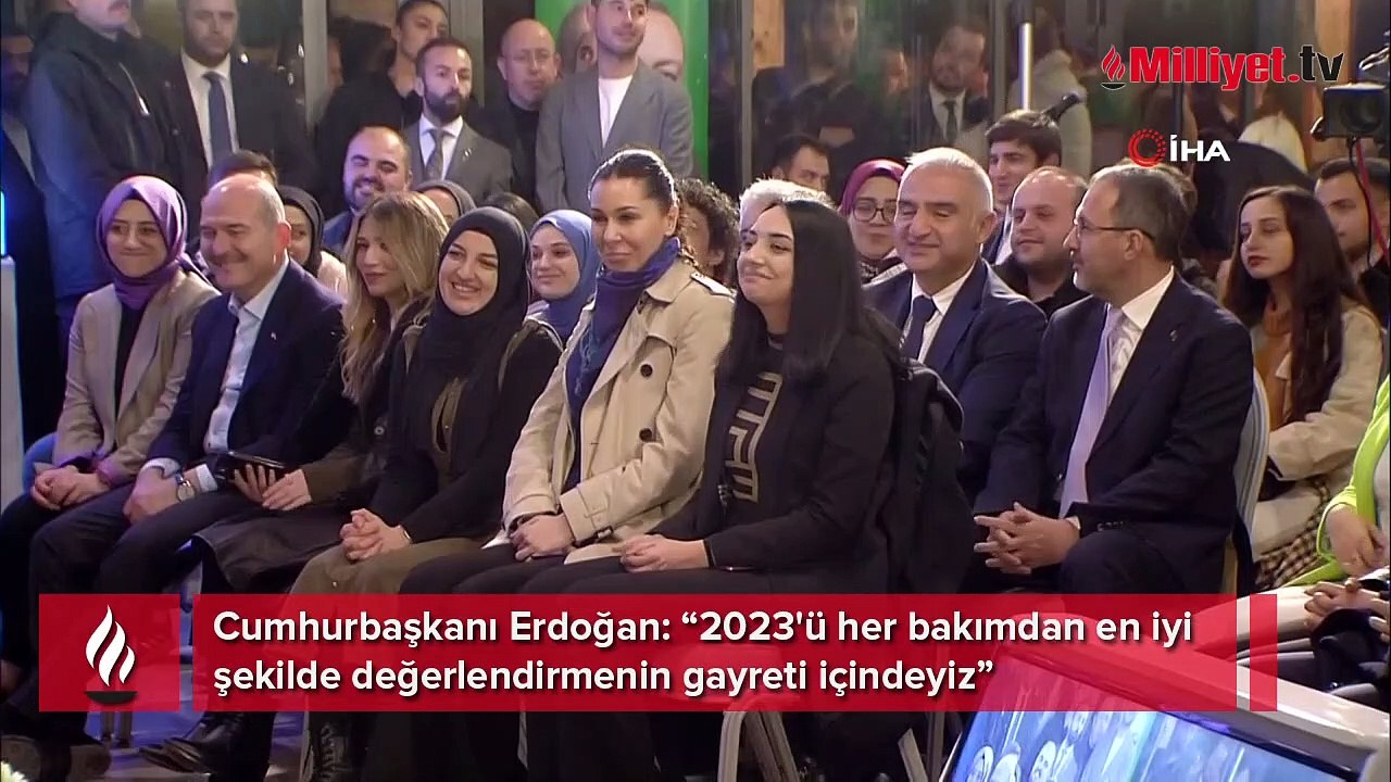 Cumhurbaşkanı Erdoğan, Muğla'da gençlerle bir araya geldi