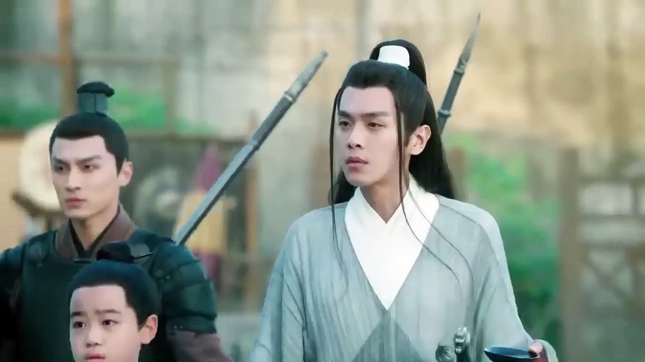 The swordsman looked down upon an 8 year old child. He didn't expect that he was top kungfu master.