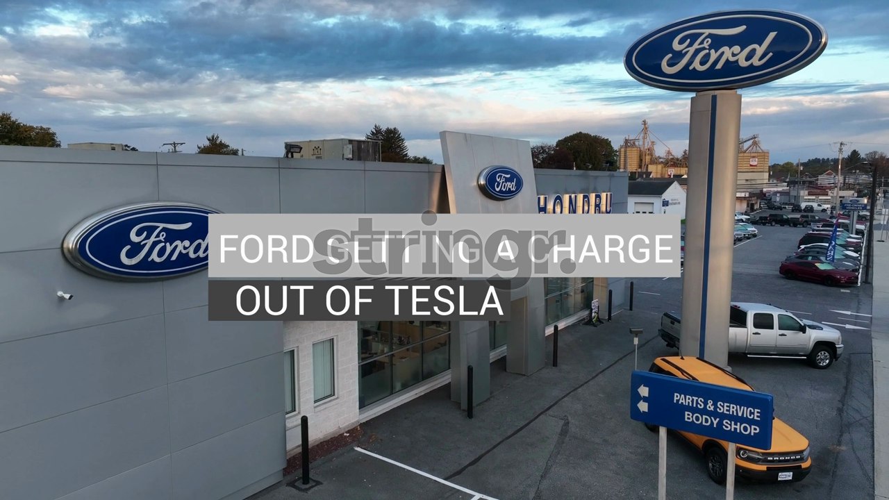 Ford and Tesla Charging Agreement