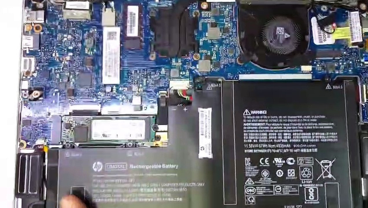 Hp EliteBook 1030 g2 disassembly and ram-ssd upgrade