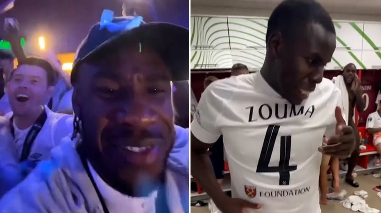 West Ham players and staff party into early hours after Europa Conference League win