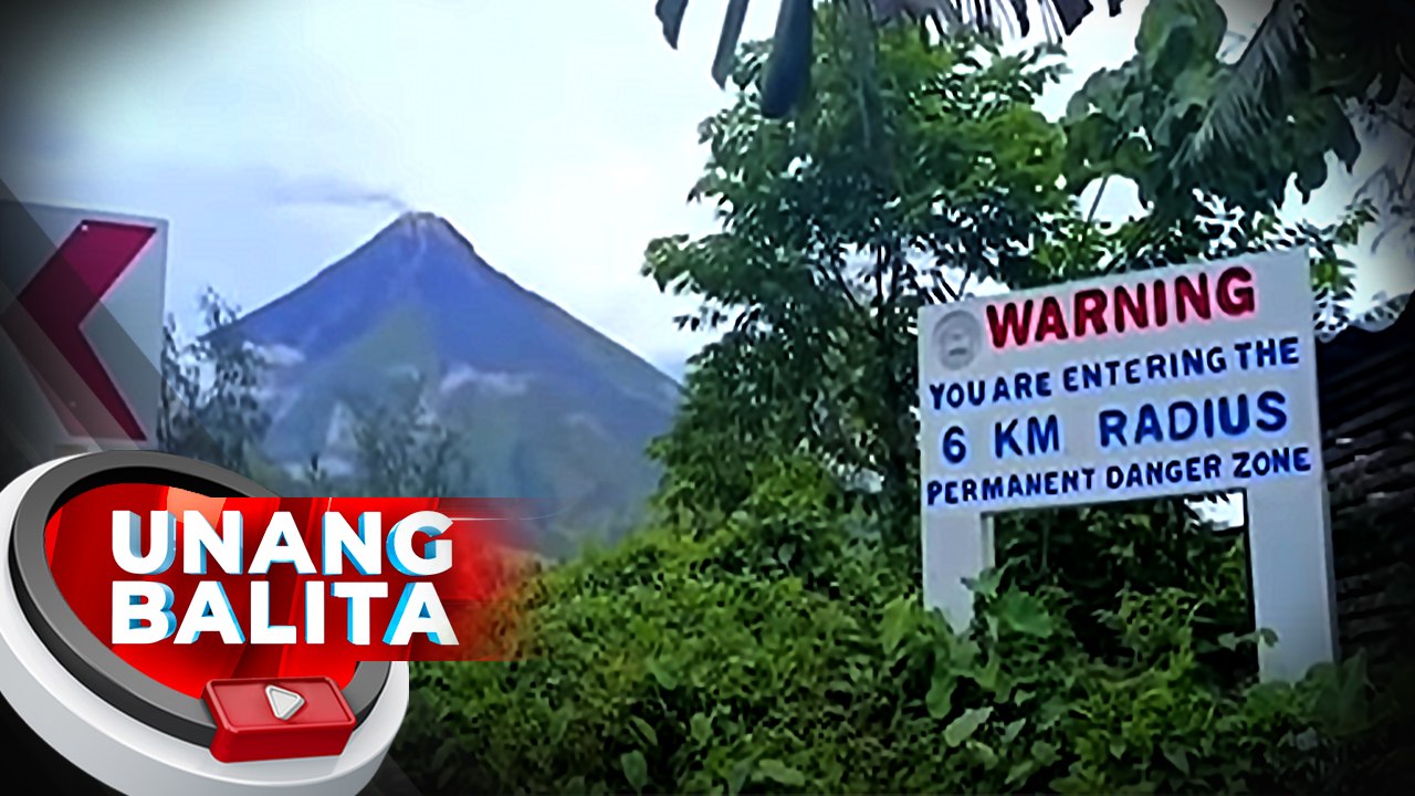 Bulkang Mayon, nasa alert level 3 na | UB