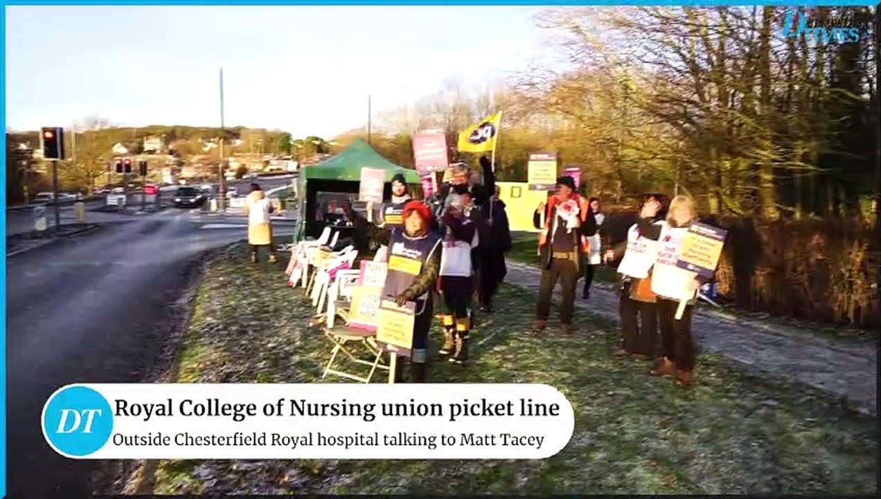 RCN strike - Chesterfield