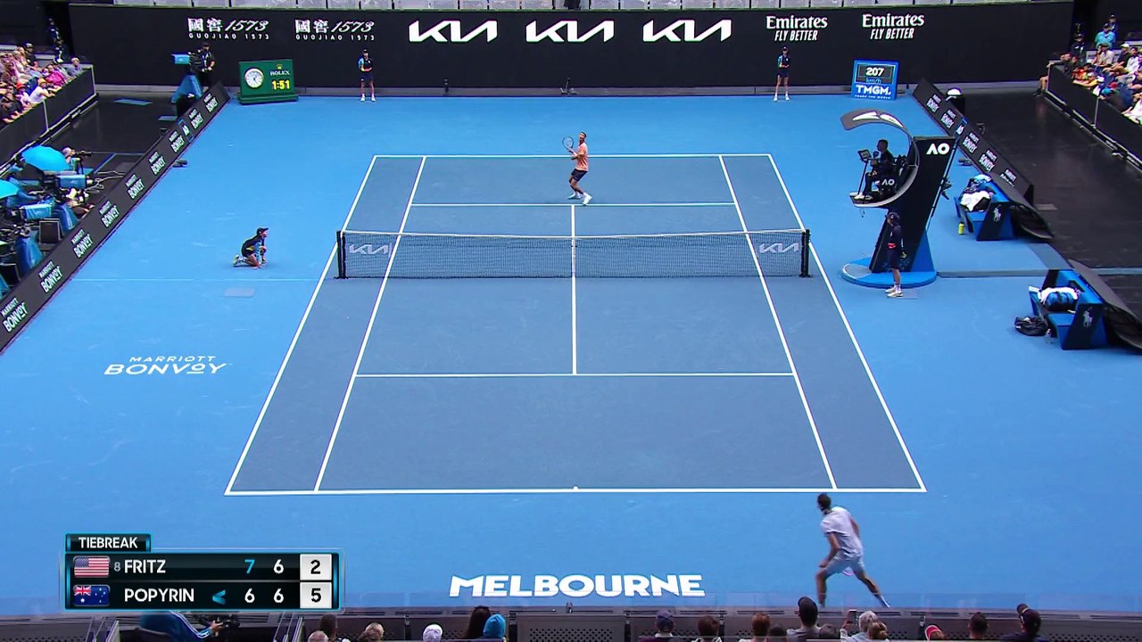 Popyrin a fini par user Fritz