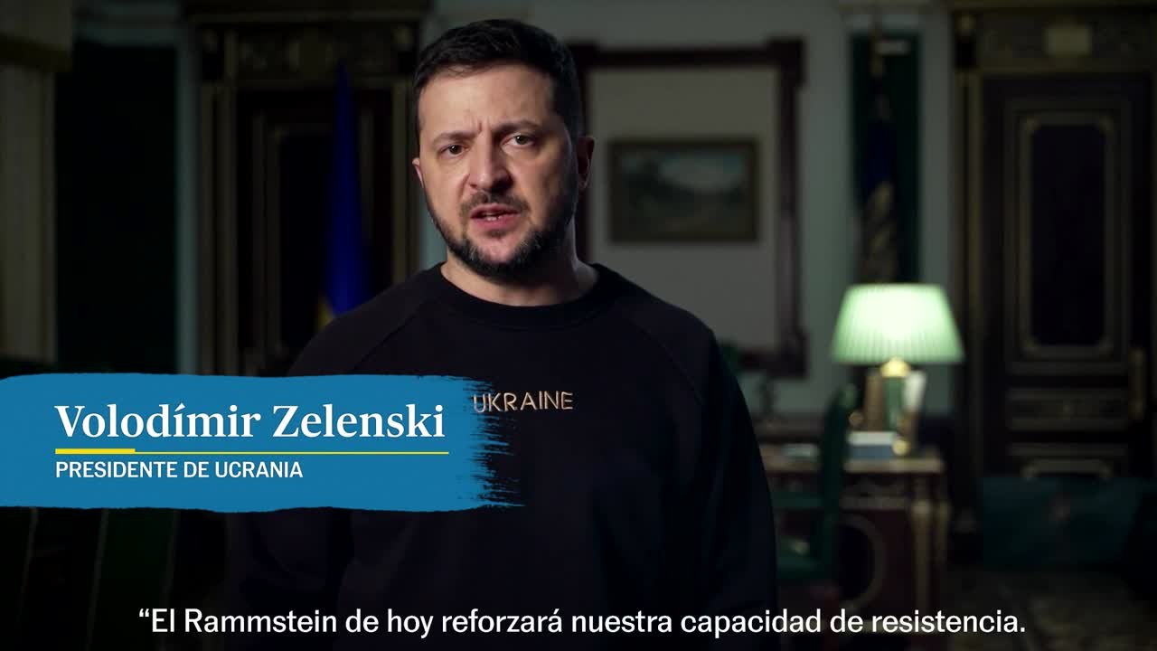 Zelenski: "Nuestros socios apoyaran a Ucrania todo el tiempo"