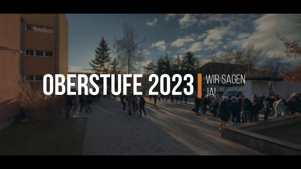 Wir sagen JA - Oberstufe 2023 in Stadtilm!