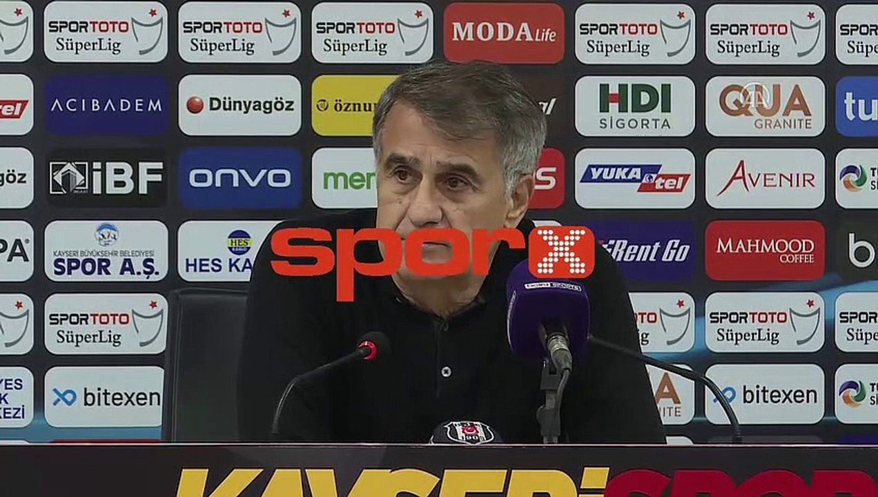 Şenol Güneş: "Aboubakar uyumadan oynadı"