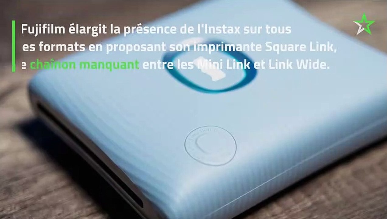 Test Fujifilm Instax Square Link : une imprimante complète, efficace et carrée