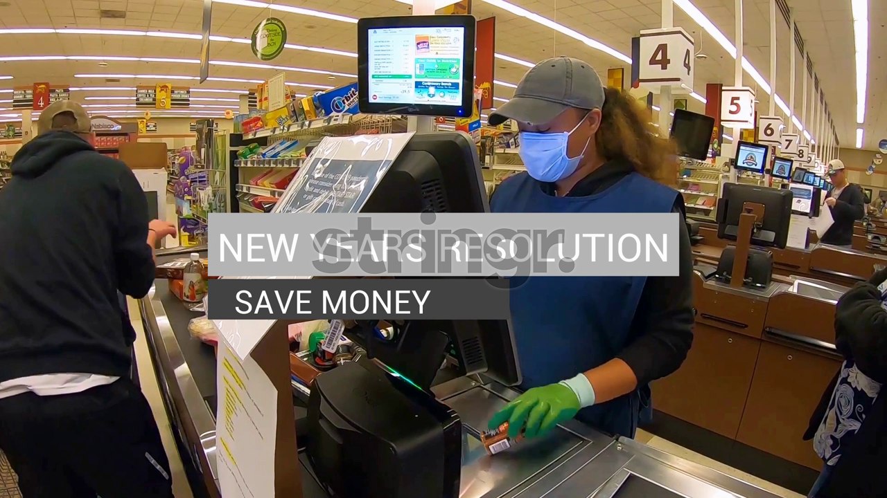 New Years Resolution Save Money