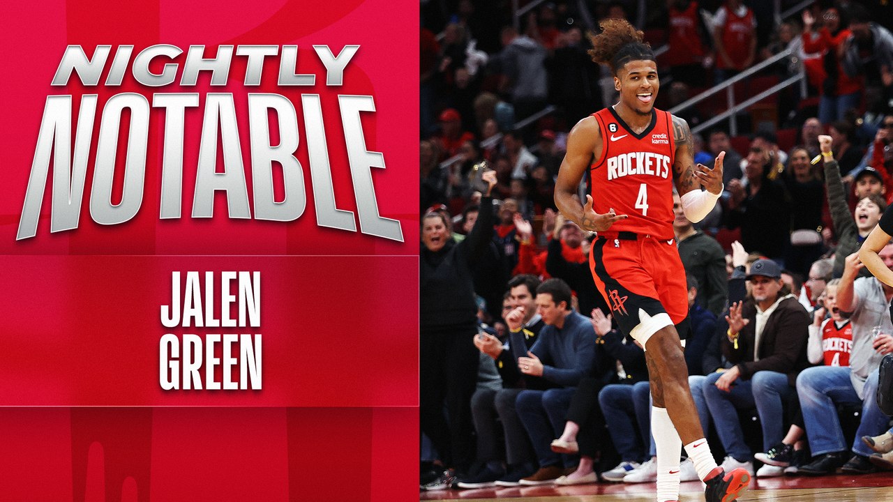 Nightly Notable: Jalen Green | Jan. 23