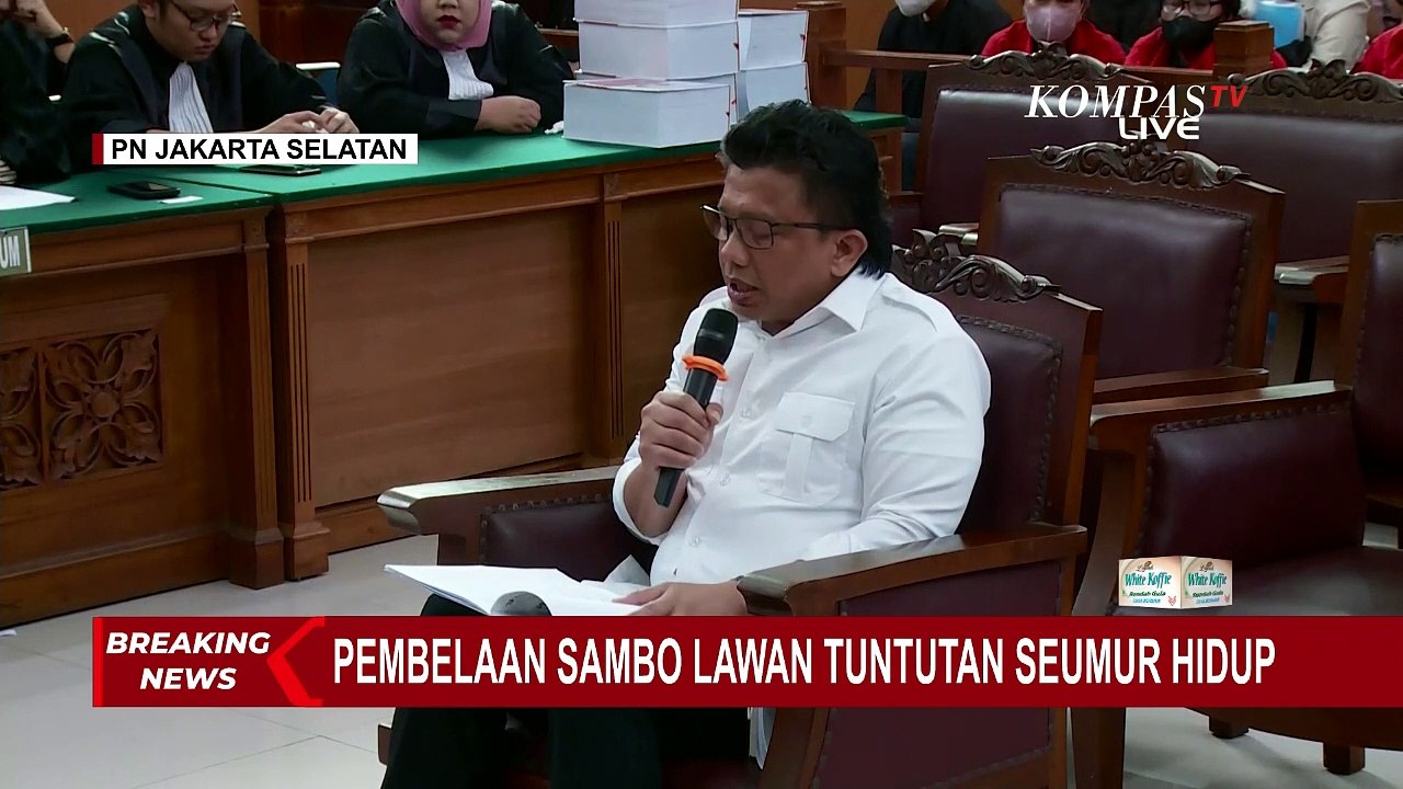 Dalam Sidang Pledoi, Ferdy Sambo Sebut Sama sekali Tidak Ada Niat Membunuh Yosua
