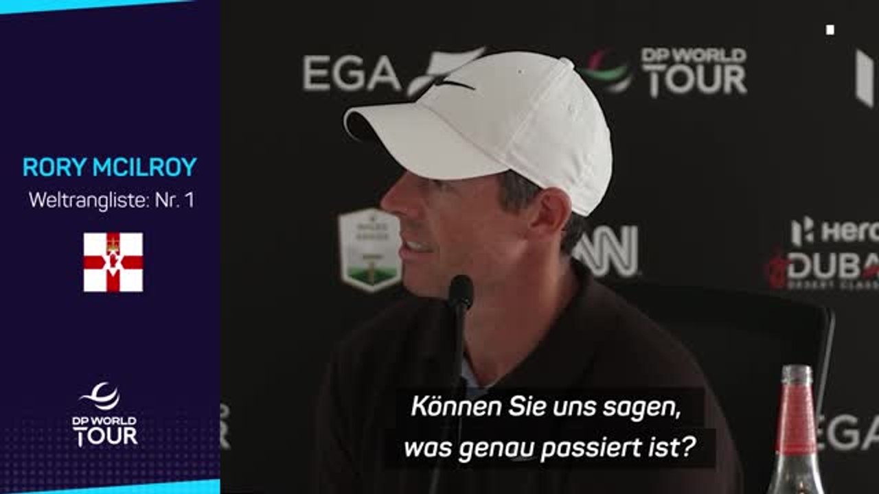 McIlroy erklärt die peinliche Reed-Brüskierung
