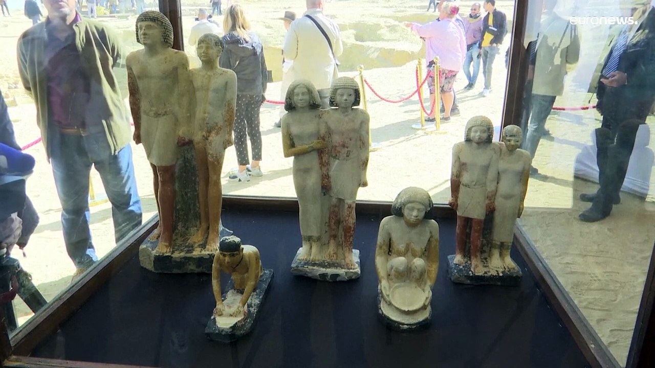 L'Egypte révèle quatre nouvelles tombes pharaoniques et une momie