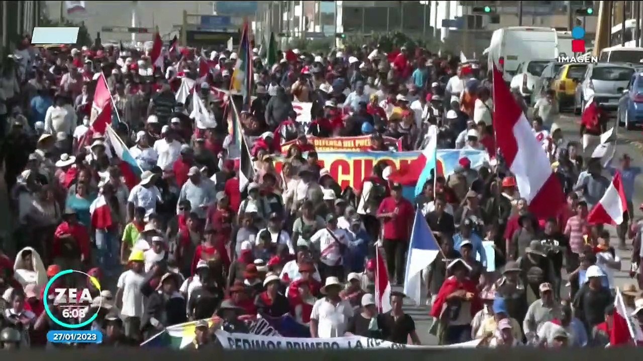 Protestas en Perú no dan tregua