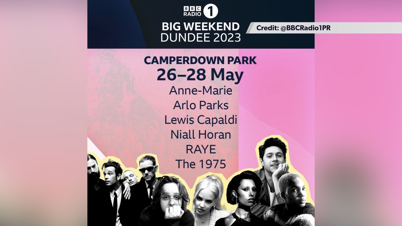 UK Festivals: Radio 1’s Big Weekend headliners 2023