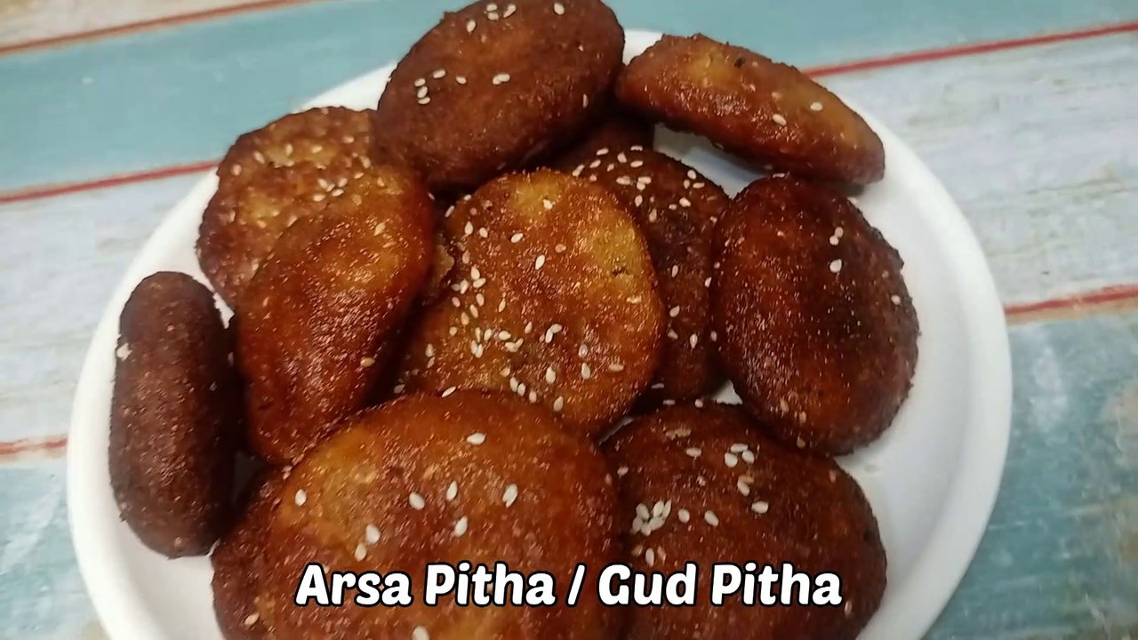 Arisa Pitha / Gud Pitha Recipe | Odisha Famous | गुड पीठा बनाने का आसन तारिका |