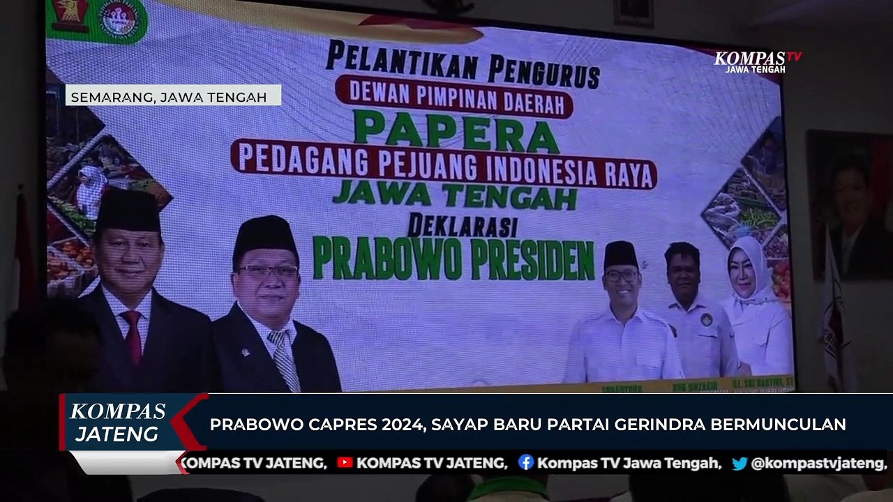 Prabowo Capres 2024, Sayap Baru Partai Gerindra Bermunculan